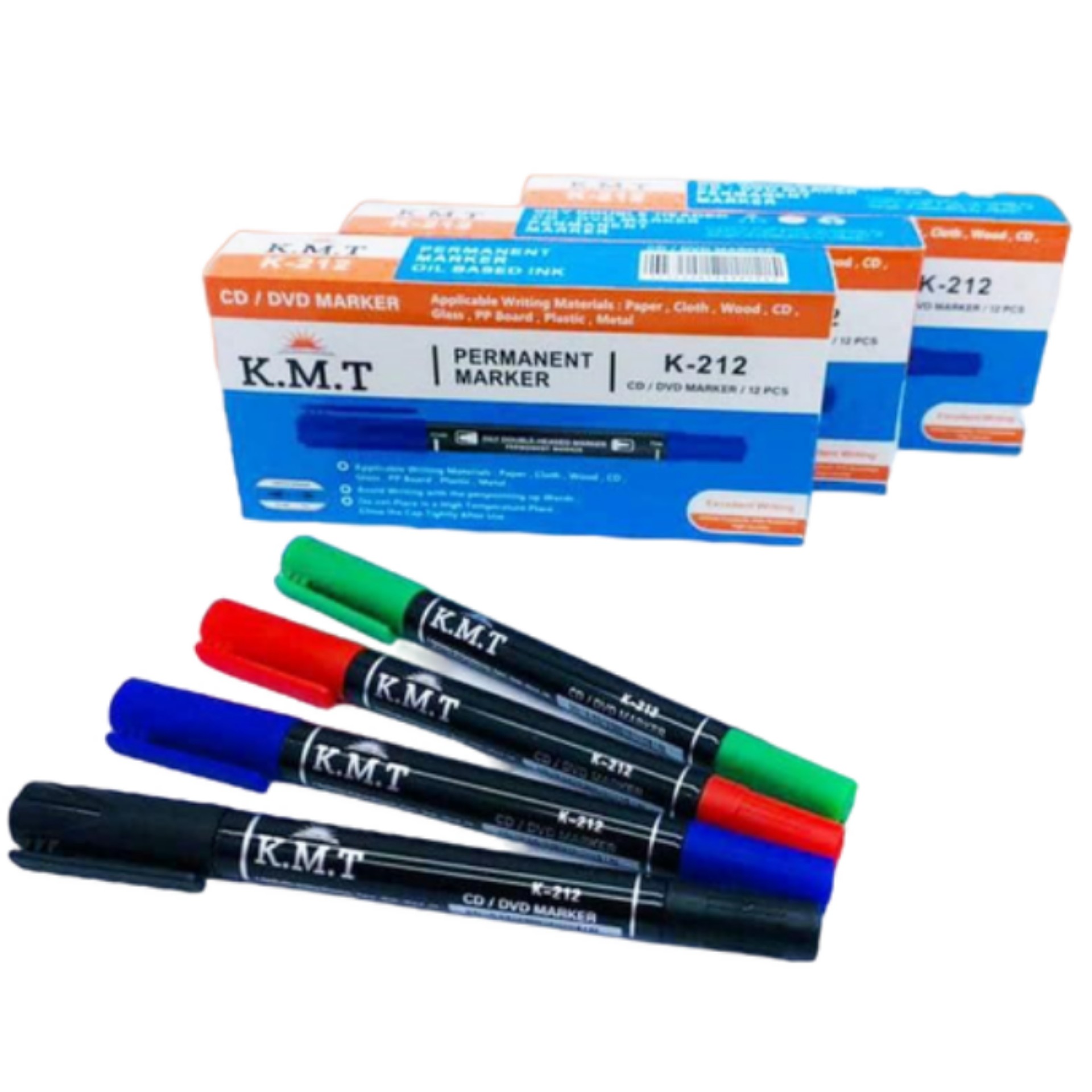 ماژیک سی دی مدل K. M. T دو سر، جین 12عددی