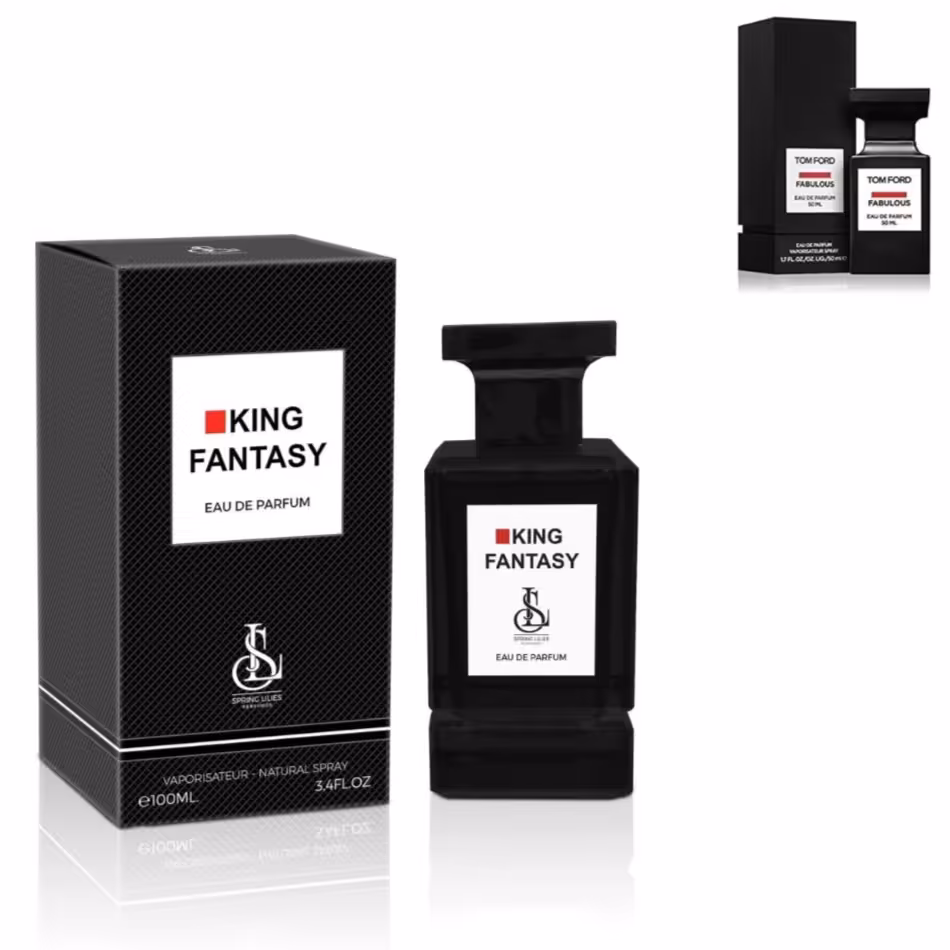 عطر مردانه اسپرینگ لیلیز (Spring Lilies) مدل کینگ فنتسی (King Fantasy) حجم 100 م
