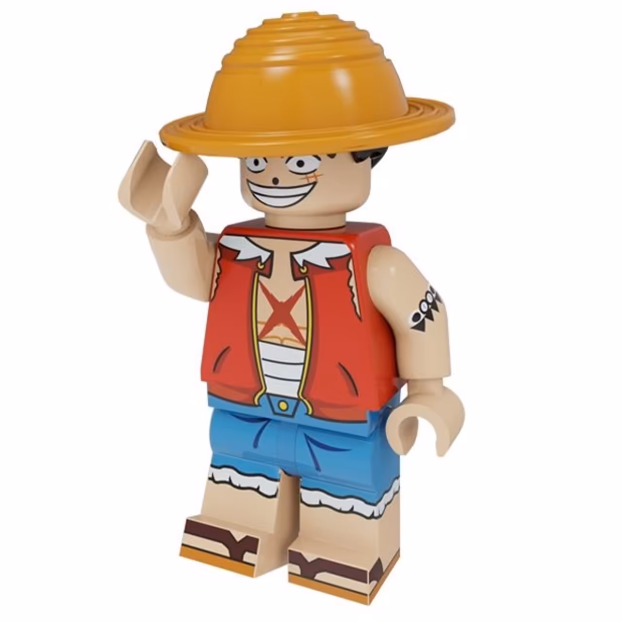 ساختنی مدل Luffy