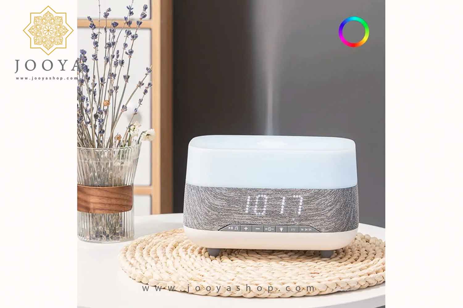 دستگاه بخورسرد و آروما تراپی و اسپیکر AROMA DIFFUSER