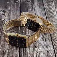 ساعت ست امپاور empower طلایی زمینه مشکی