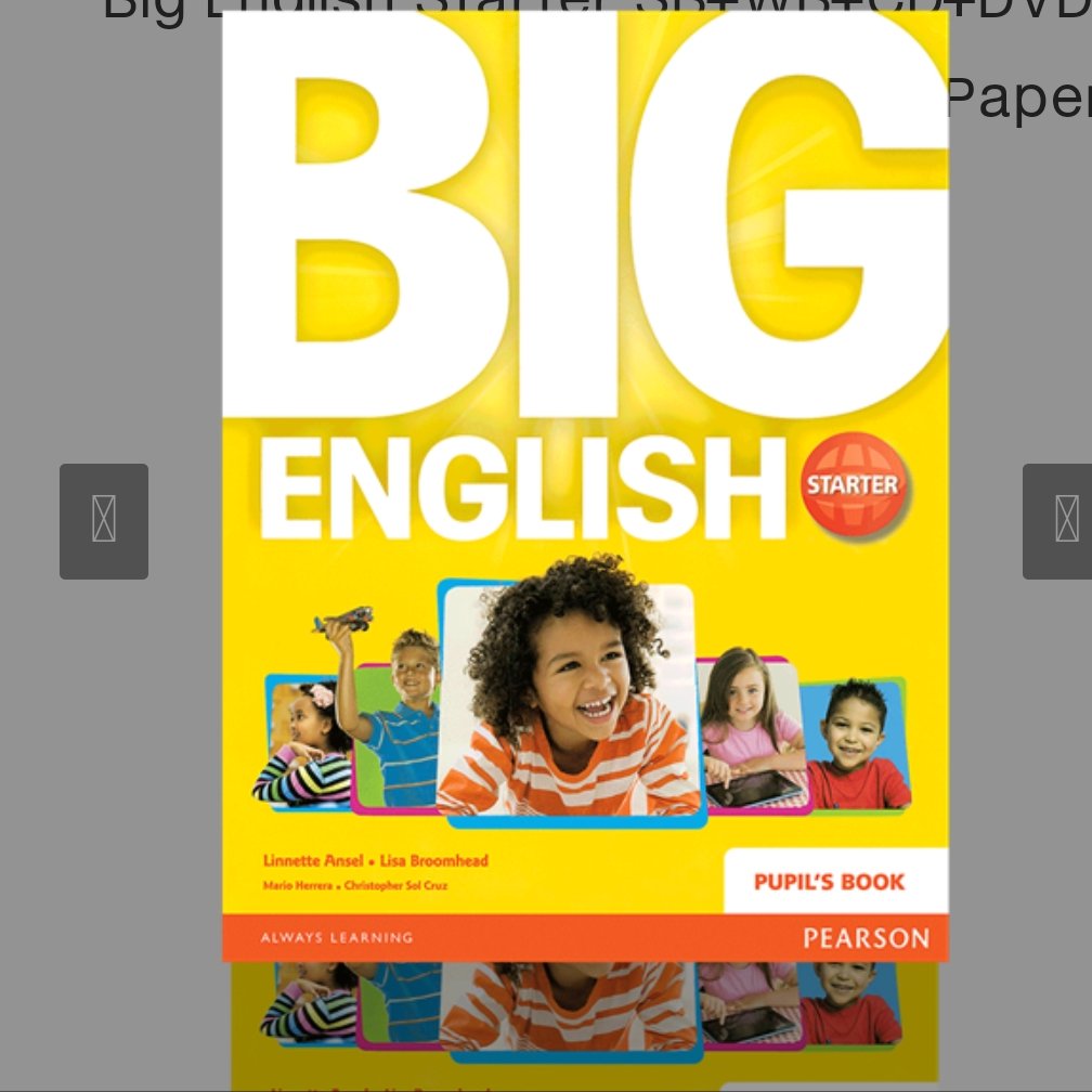 کتاب بیگ اینگلیش استارتر big English starter