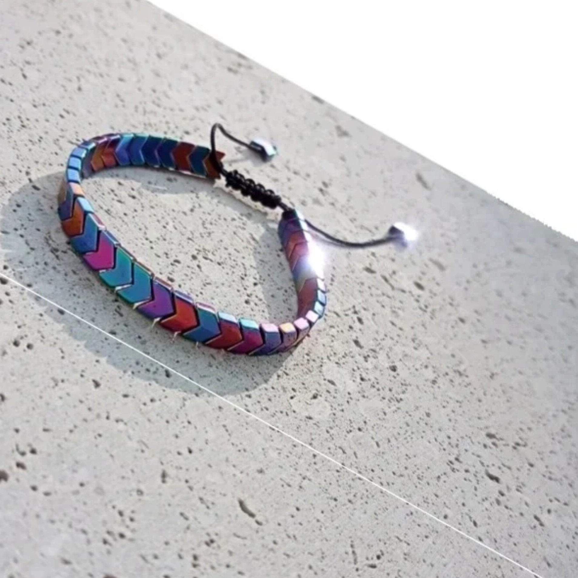 پک 10 عددی دستبند حدید(طرح فلش)