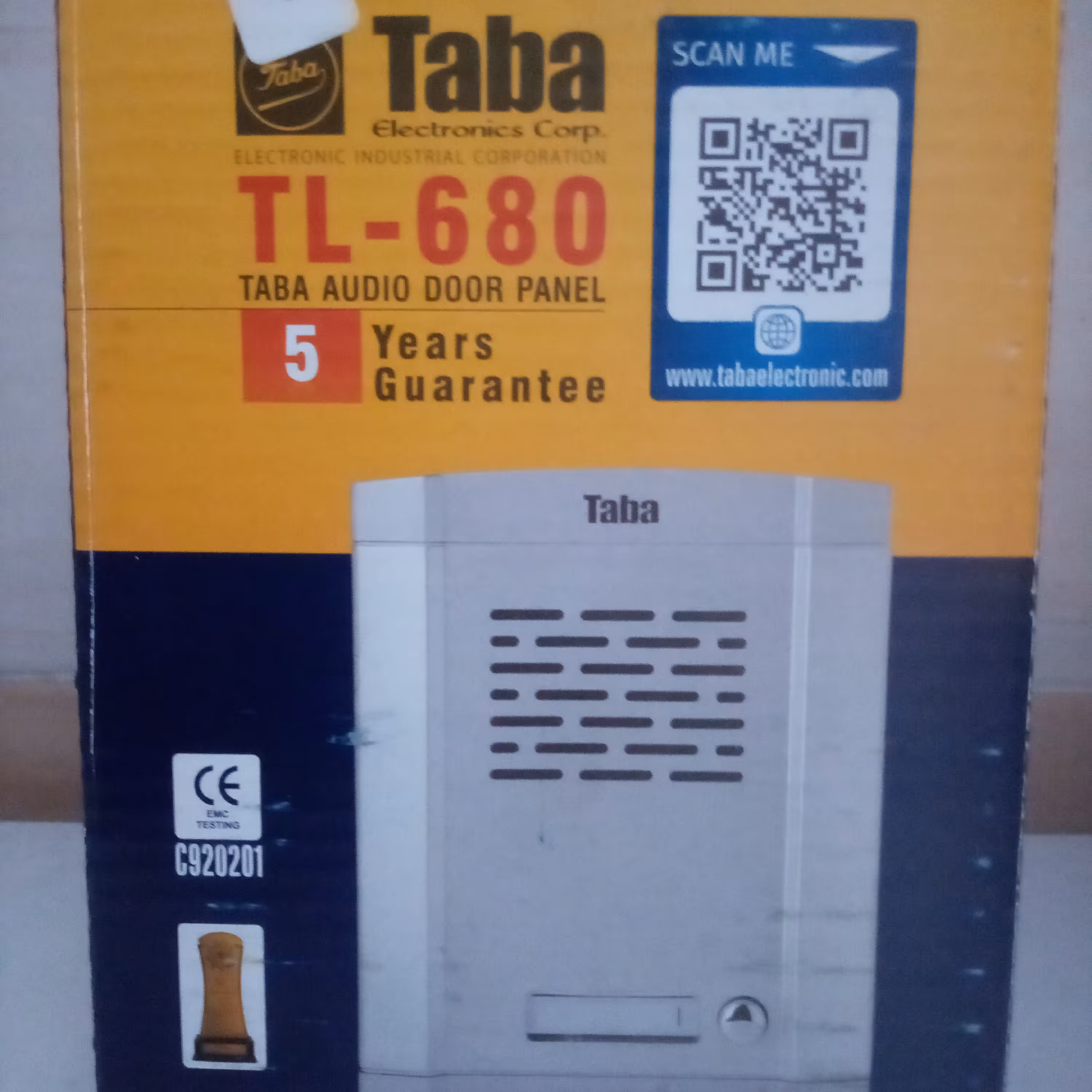 پکیج آیفون(درب بازکن) صوتی تابا الکترونیک استاندارد