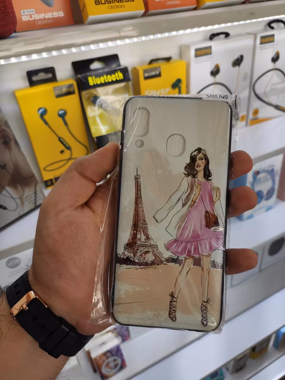 کاور طرح دار 08 مناسب برای گوشی موبایل samsung A30