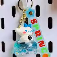 دست کلید جا سویچی طرح ماشین کرومی ملودی سینامورول کیتی فانتزی کیوت