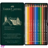 مداد رنگی فابر کاستل مدل پلی کروم 12 رنگ جعبه ای