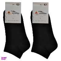 جوراب آپادانا کد bb1009 رنگ مشکی بسته 2 عددی