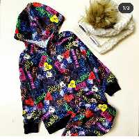 سویشرت و شلوار مخمل بچگانه طرح میکی موس