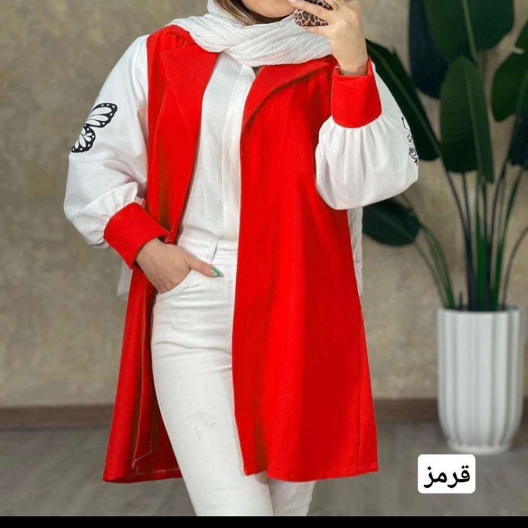 مانتو عروسکی پروانه( ارسال رایگان)
