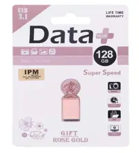 فلش مموری دیتا پلاس مدل Gift Rose Gold USB 3.1 ظرفیت 128 گیگابایت