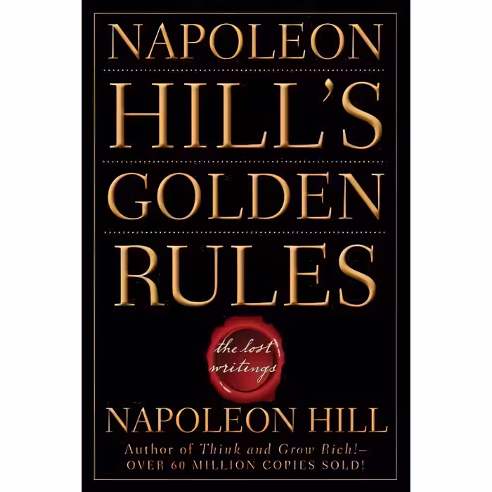 کتاب زبان اصلی Napoleon Hills Golden Rules اثر Napoleon Hill انتشارات Wiley