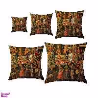 کوسن مدل S5-10313 مجموعه 5 عددی چند رنگ