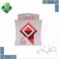 ماسک خاک رس سفید آرال