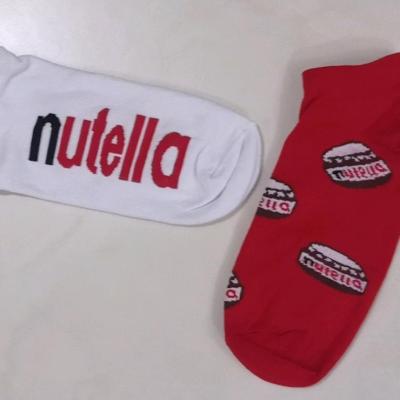 جوراب مچی تا به تا طرح نوتلا