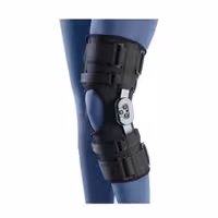 زانوبند توانبخشی با مفصل مدرج40100طب و صنعت