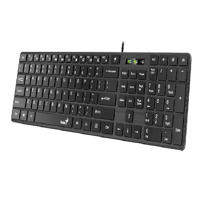 کیبورد USB جنیوس مدل SlimStar 126Genius SlimStar 126 USB Wired Keyboard
