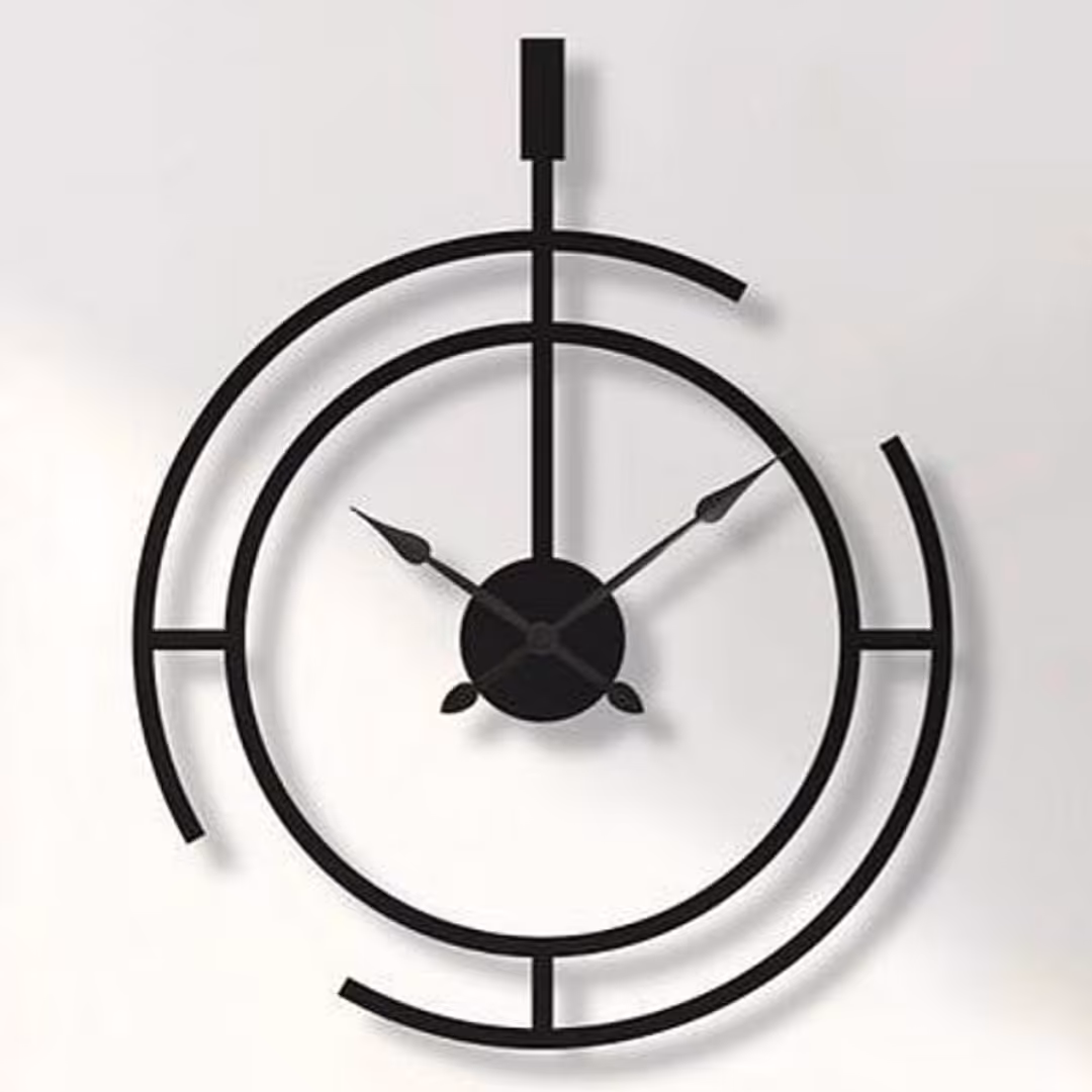 ساعت دایره و نیم دایره 