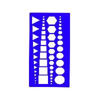 شابلون اشکال هندسی مختلط ژله ای