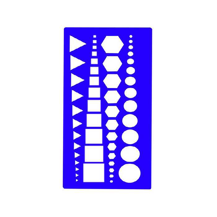 شابلون اشکال هندسی مختلط ژله ای