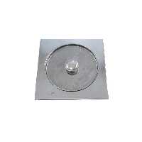 درب ( در ، درپوش ) بخاری استیل چهار گوش کوچک سایز 10 سانتی متر