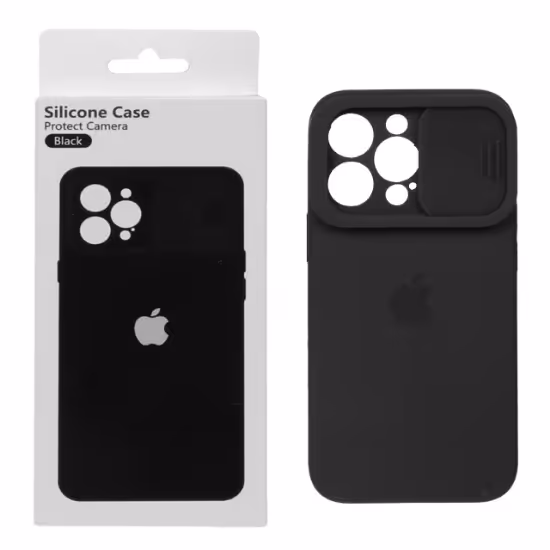 قاب گوشی سیلیکونی مدل کشویی برای iPhone 13 Pro