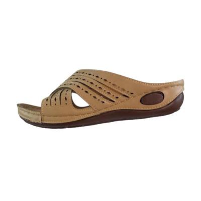 صندل طبی زنانه مدل تیراژه 110 شهپر (رنگ کرم)