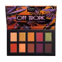 پالت سایه چشم 10 رنگ نیکس مدل Off Tropic - شماره 02 (202886)