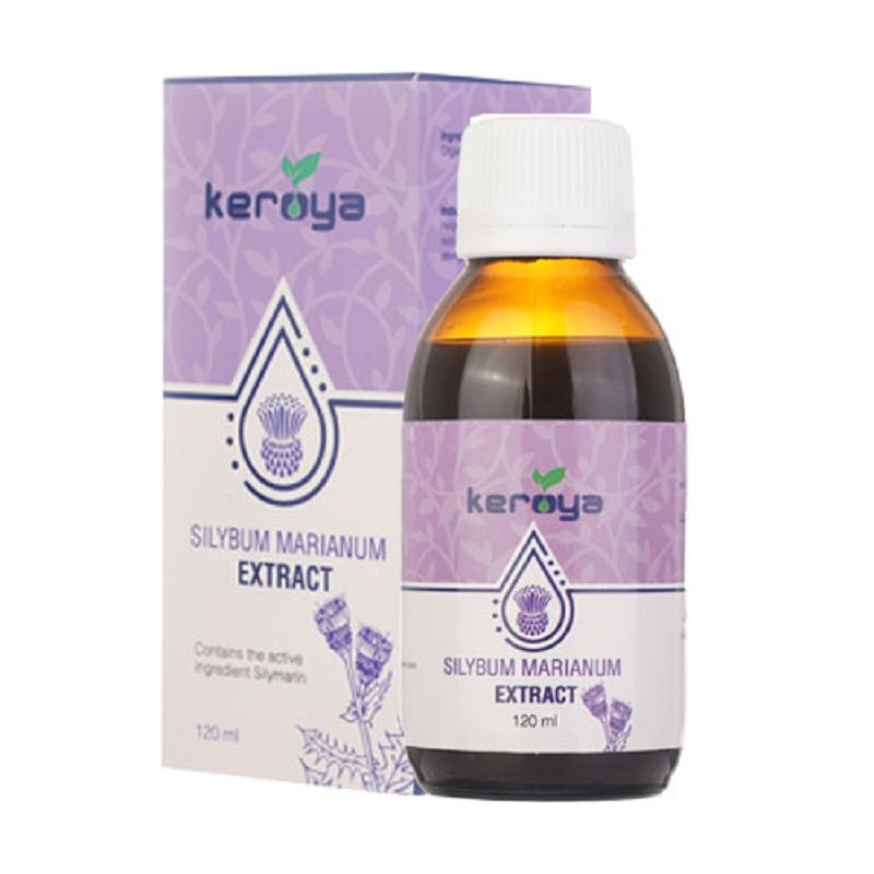 عصاره خوراکی سیلیمارین(خارمریم)پاکسازی کبد چرب و کاهش چربی خون