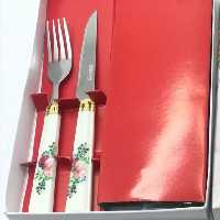 💢کارد و چنگال tropic دسته پلاستیکی با ارسال رایگان