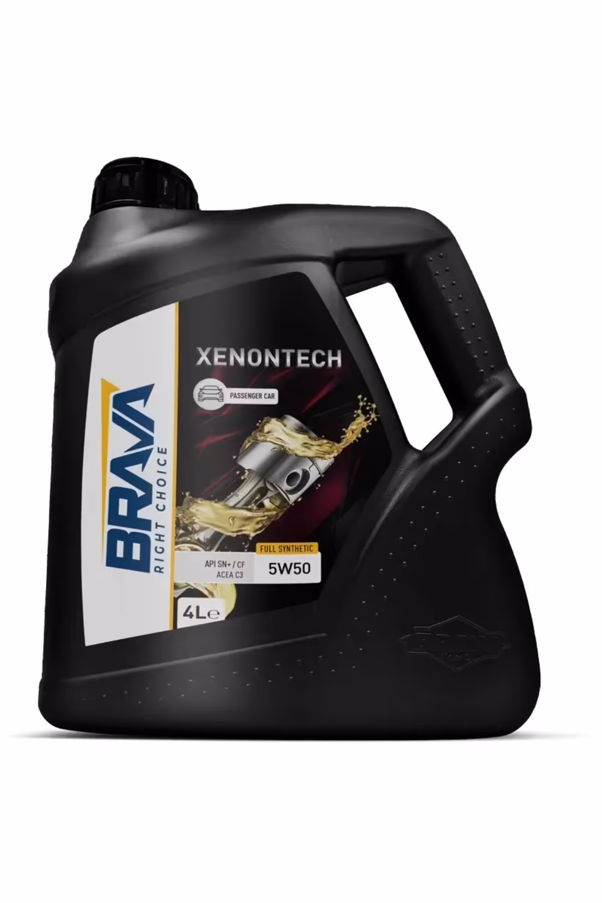 روغن و مکمل موتور XENONTCH FULL SYNTHETIC 5W50 4 LT Brava