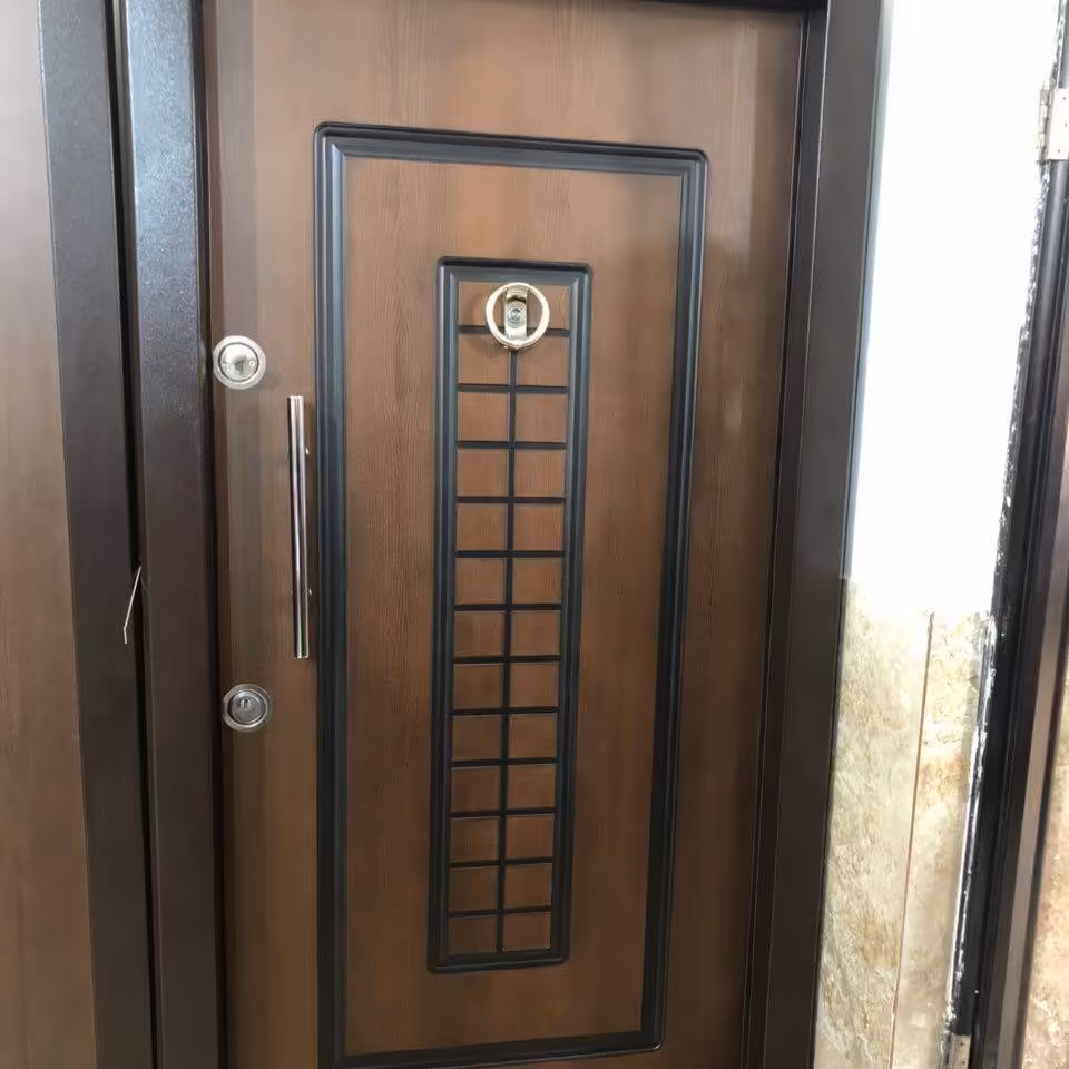 درب ضد سرقت باروکش cnc رنگ