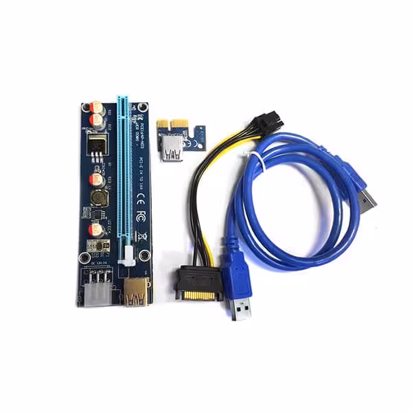 رایزر کارت گرافیک تبدیل PCI EXPRESS 1X به 16Xمدل 008S
