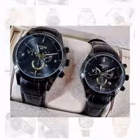 ست ساعت بند چرم   طرح سه موتوره موتور میوتا ژاپن از برند معروف و پر طرفدار (CITIZEN) به صورت تک هم میتونید ثبت کنین