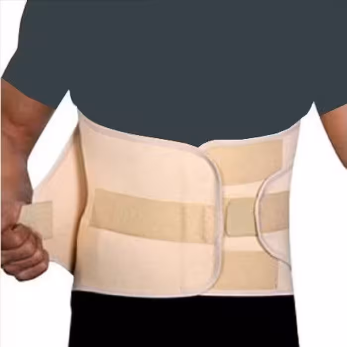 کمربند کار چیپسو CHIPSO (کمربند طبی سخت الاستیک)  کد BA082 ضد حساسیت پوستی (رنگ جدید مشکی) فری سایز