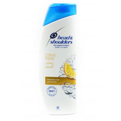 شامپو ضد شوره هد اند شولدرز Head Shoulders مدل citrus fresh حجم 400 میل