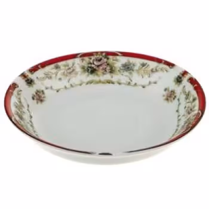 نعلبکی چینی نسترن | 2 رنگ مختلف