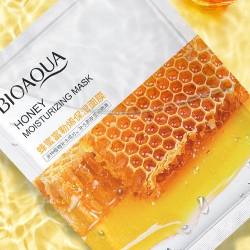 ماسک صورت بایو آکوا مدل عسل وزن 25 گرم