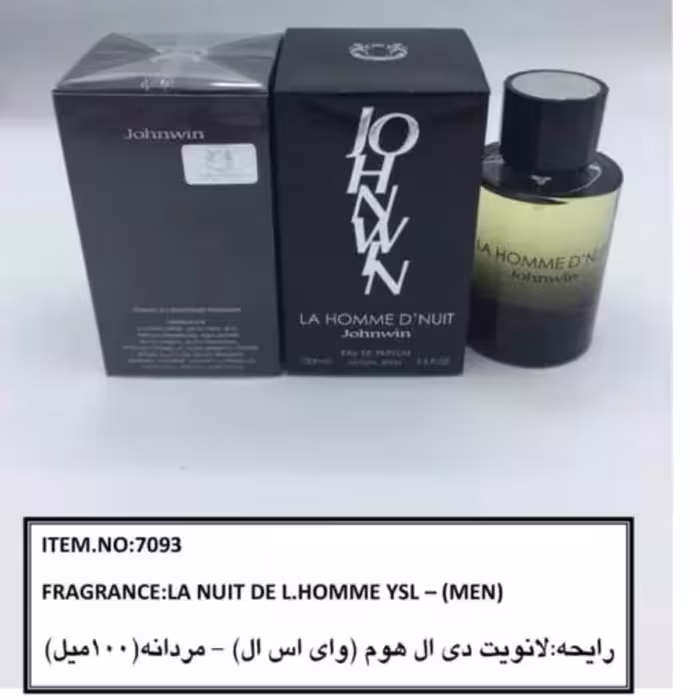 ادکلن LA HOMME DNUIT JOHNWIN ادکلن ال دی هوم ایو سن لورن جانوین