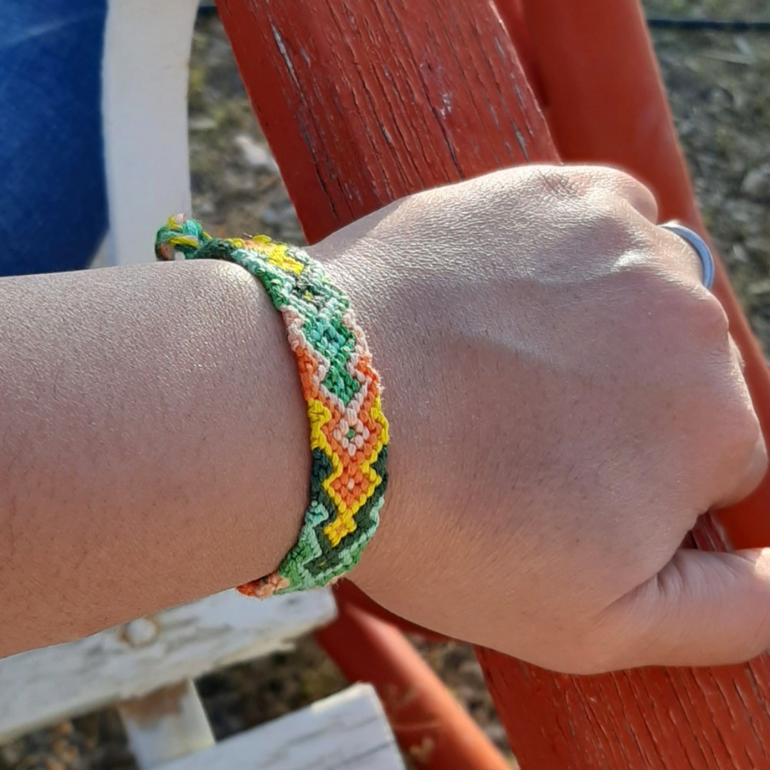 دستبند و پابند دوستی طرح شعله