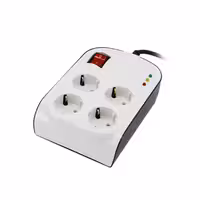 محافظ پارت چهار راه ارت دار با کابل 1/8 متر کد 8791