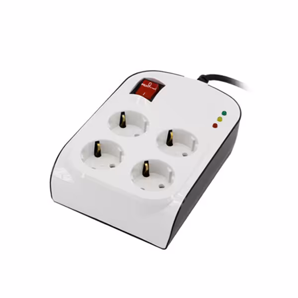 محافظ پارت چهار راه ارت دار با کابل 1/8 متر کد 8791