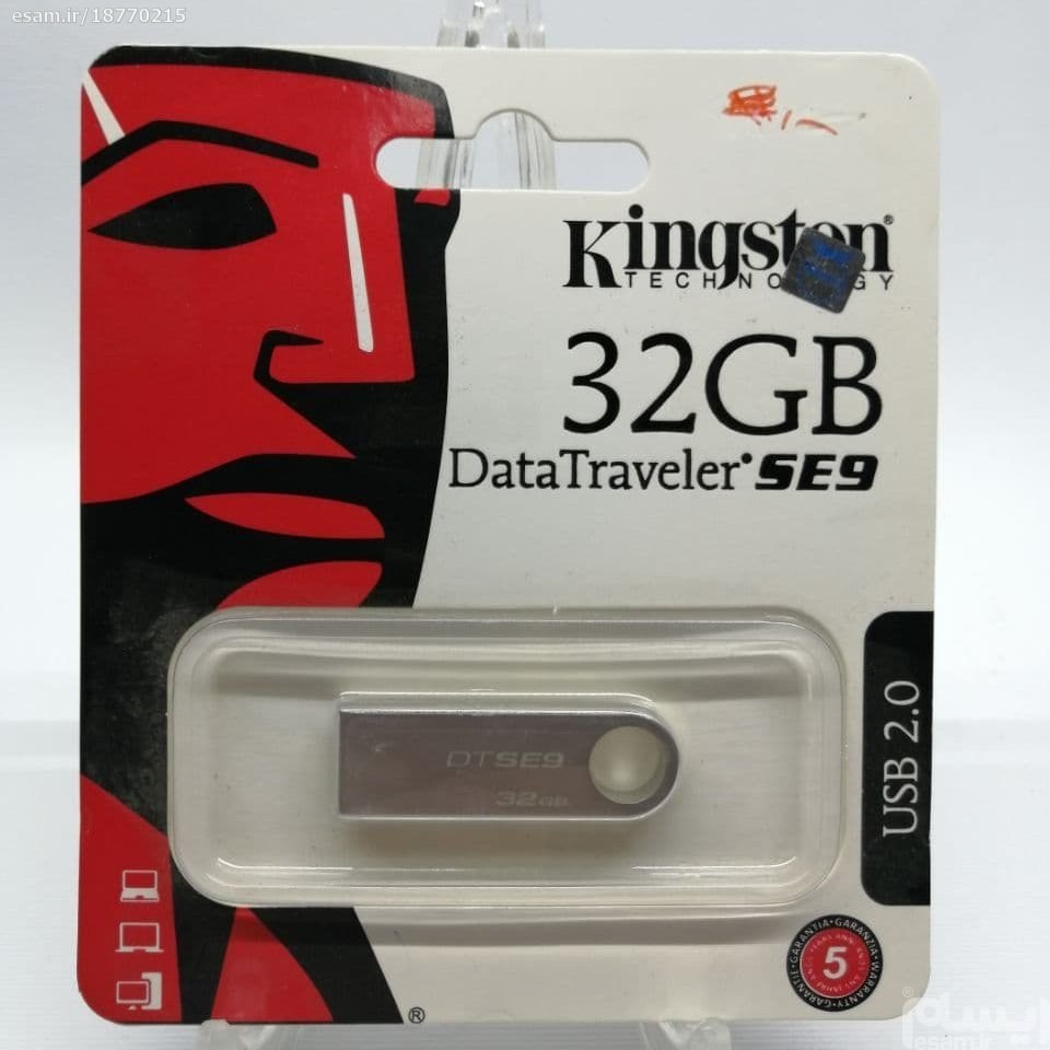 فلش 32 گیگ کینگستون کیفیت عالی گارانتی مادام