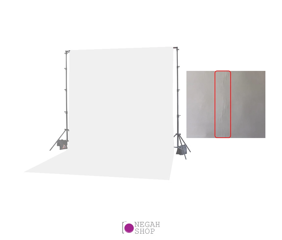 فون عکاسی مخمل سفید 3*5 زیر قیمت