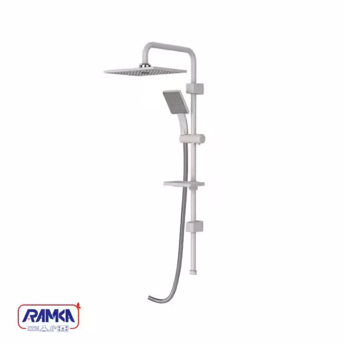 علم دوش شودر مدل آلما شیری کروم