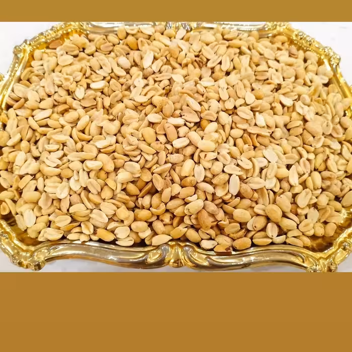 مغز بادام زمینی بو داده درجه یک درشت فوق العاده مرغوب رژیمی بدون نمک درجه یک درجه یک درجه یک بهترین کیفیت ممکن با ضمانت