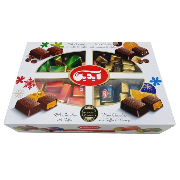 شکلات آیلین تلخ و شیری مغزدار مخلوط آیدین - 1 کیلوگرم | فروشگاه اینترنتی تاتا کالا