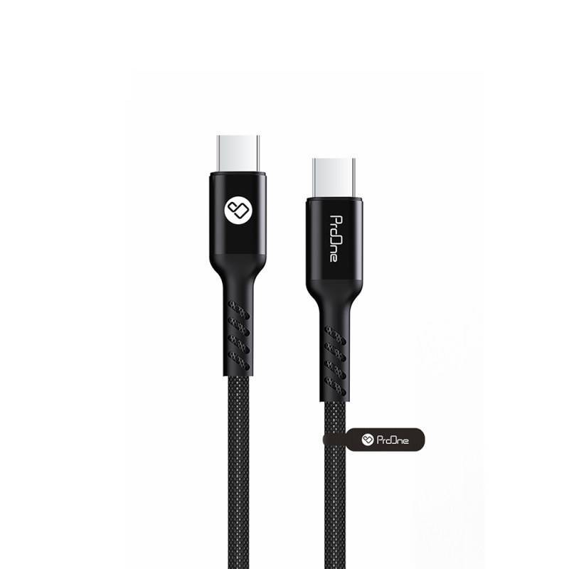 کابل تبدیل فست شارژ PCC330PD Type-C To Type-C 3A PD 60W طول 1.2 متر