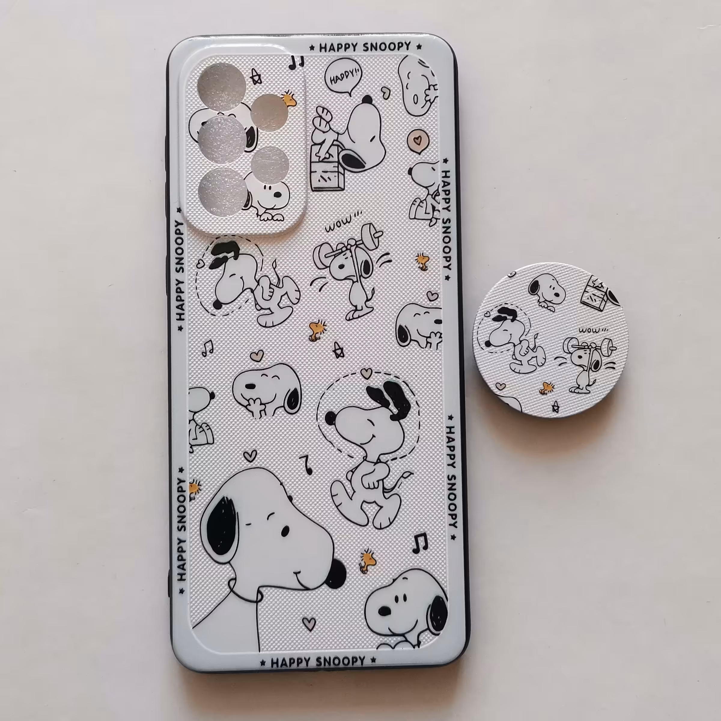 قاب طرحدار پاپ سوکت دار  Snoopy گوشی سامسونگ A33