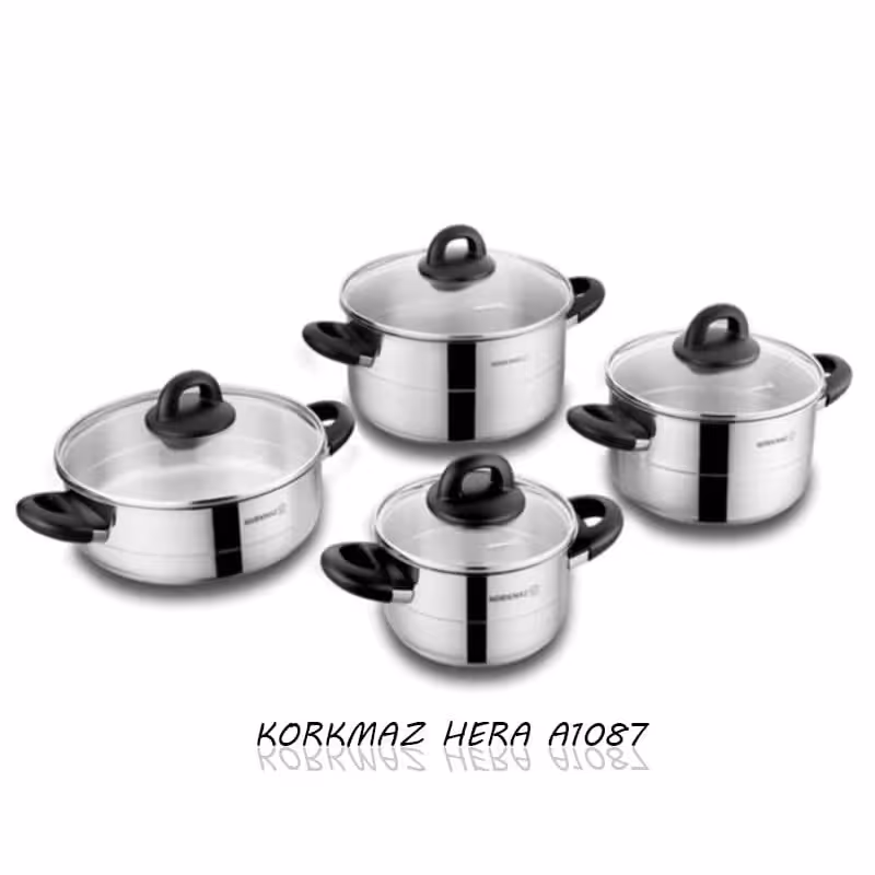 سرویس قابلمه استیل کرکماز Hera A1087